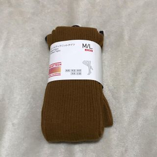 ユニクロ(UNIQLO)のニットタイツ　新品(タイツ/ストッキング)