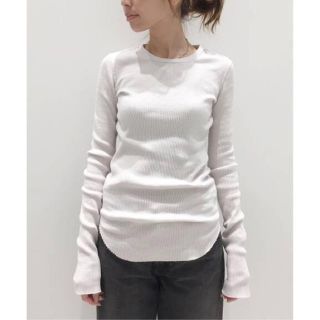 アパルトモンドゥーズィエムクラス(L'Appartement DEUXIEME CLASSE)のL'Appartement RIB L/S TOP ナチュラル(カットソー(長袖/七分))