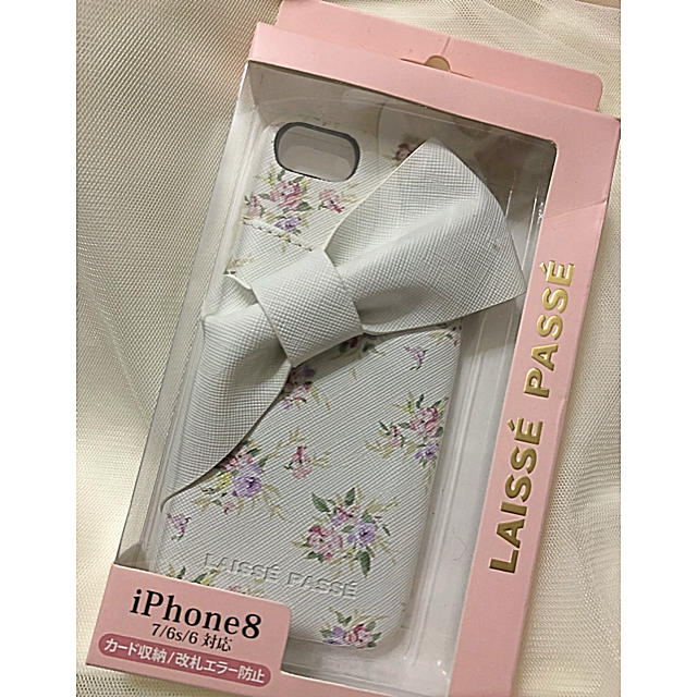 LAISSE PASSE(レッセパッセ)のレッセパッセ　LAISSE PASSE　 スマホカバー　iPhone　（新品） スマホ/家電/カメラのスマホアクセサリー(iPhoneケース)の商品写真