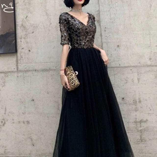 STYLENANDA - #韓国 #個性的 ＿スパンコールワンピース✨＿
