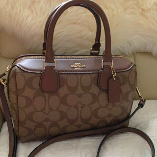 コーチ(COACH)のCOACH F32203 新品✨ミニベネットサッチェルシグネチャー2wayバッグ(ショルダーバッグ)