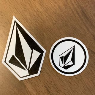 ボルコム(volcom)のVOLCOM ボルコム ステッカー シール2枚セット(ノベルティグッズ)