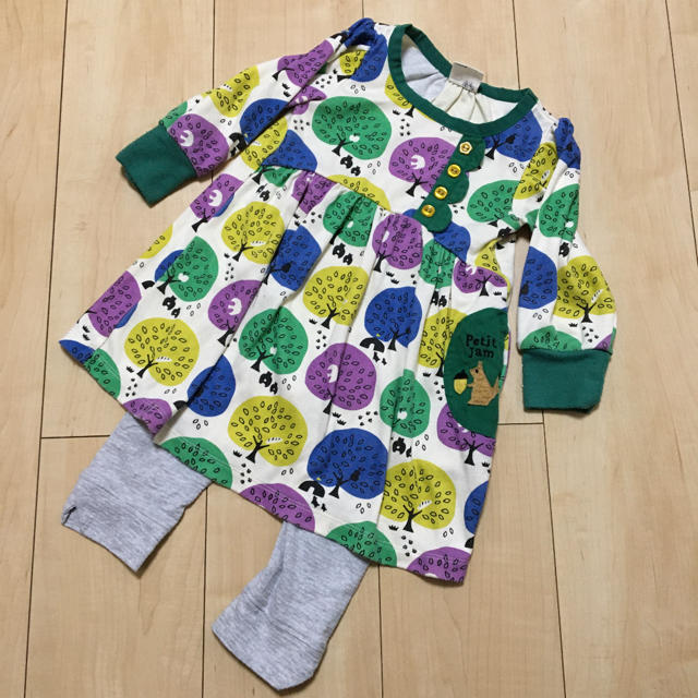 Petit jam(プチジャム)のプチジャム  お洋服9点セット90〜100cm♡ キッズ/ベビー/マタニティのキッズ服女の子用(90cm~)(その他)の商品写真