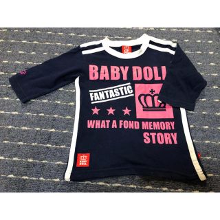 ベビードール(BABYDOLL)のベビードール　トップス7分袖　100cm(Tシャツ/カットソー)