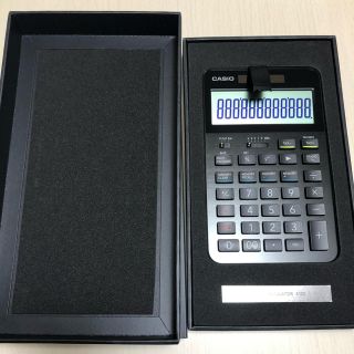 カシオ(CASIO)のCASIO S100 黒　新品未使用品　プレミアム電卓(オフィス用品一般)