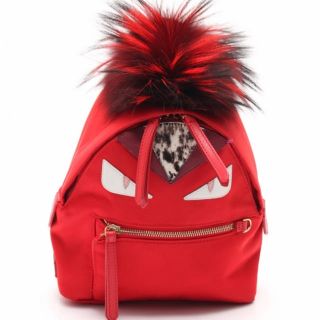 フェンディ(FENDI)の【美品】フェンディ FENDI ミニリュックサック バックパック モンスター(リュック/バックパック)