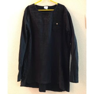 ザラキッズ(ZARA KIDS)の子供服  女の子 (ロングTシャツ)(Tシャツ/カットソー)