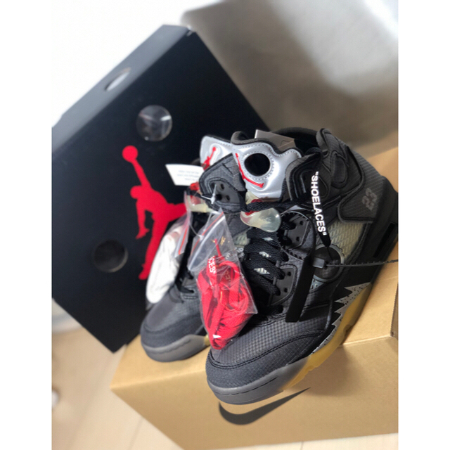 OFF-WHITE(オフホワイト)のJordan off white  24cm  メンズの靴/シューズ(スニーカー)の商品写真