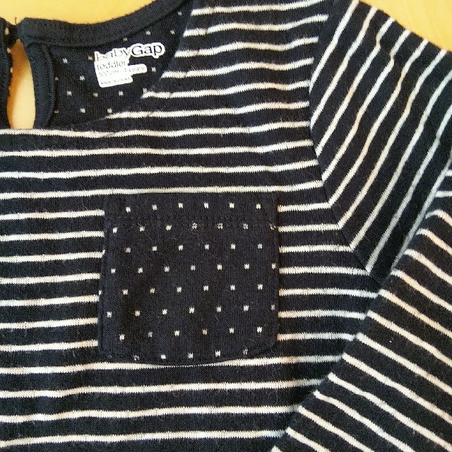 GAP(ギャップ)のGAP 長袖シャツ  100㎝ キッズ/ベビー/マタニティのキッズ服女の子用(90cm~)(Tシャツ/カットソー)の商品写真