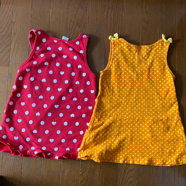 ANAP Kids(アナップキッズ)のアナップのワンピース2枚セット キッズ/ベビー/マタニティのキッズ服女の子用(90cm~)(ワンピース)の商品写真