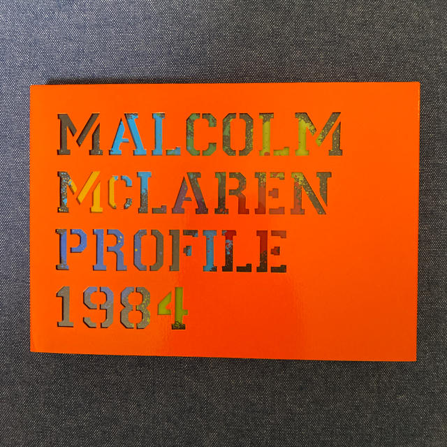 MALCOM　McLAREN　profile　1984 DVD