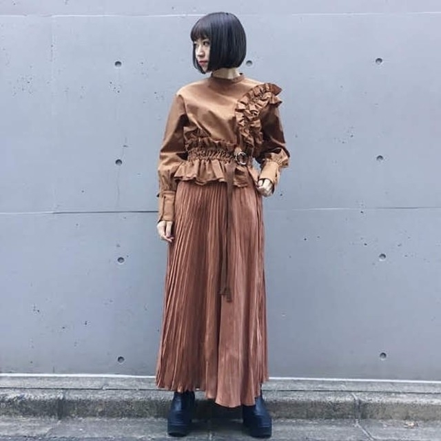 muller of yoshiokubo プリーツスカート