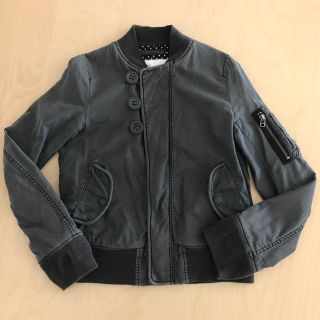 マウジー(moussy)のmoussy コットンブルゾン 紺(ブルゾン)