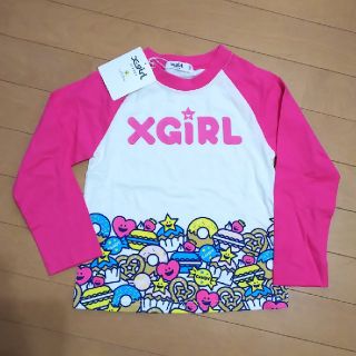 エックスガールステージス(X-girl Stages)の新品☆x-girl ☆ロンT ☆110(Tシャツ/カットソー)