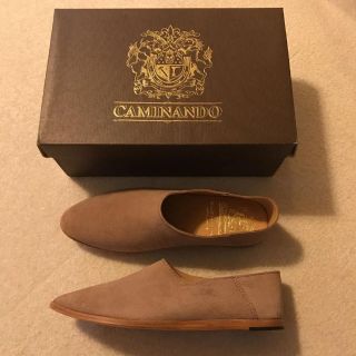 ビューティアンドユースユナイテッドアローズ(BEAUTY&YOUTH UNITED ARROWS)のCAMINANDO スウェード  バブーシュ　ビューティー&ユース(ハイヒール/パンプス)