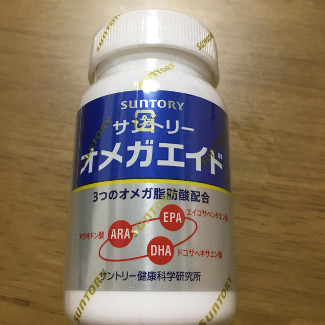 サントリー(サントリー)のサントリー　オメガエイド １８０粒 食品/飲料/酒の健康食品(その他)の商品写真