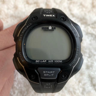 タイメックス(TIMEX)の腕時計 TIMEX タイメックス T5K495 IRONMAN 動作保証無し(腕時計(デジタル))