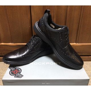 ロックポート(ROCKPORT)の【t様専用】新品★未使用★ROCKPORT★ロックポート★スニーカー★黒★43(ドレス/ビジネス)