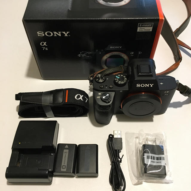 SONY α7Ⅱ ボディ　⭐︎充電器サービス⭐︎スマホ/家電/カメラ