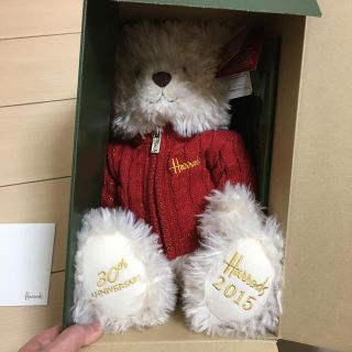 ハロッズ(Harrods)の今日限定値引き新品タグ付きハロッズ2015年30周年モデル(ぬいぐるみ)