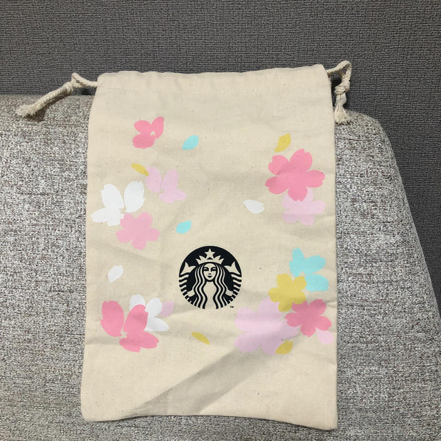 Starbucks Coffee(スターバックスコーヒー)のスターバックス　さくら巾着 レディースのファッション小物(ポーチ)の商品写真