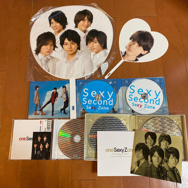 Sexy Zone(セクシー ゾーン)のSexy Zone（初回限定盤Ａ・Ｂ) うちわ　CD DVD キンプリ　クリア エンタメ/ホビーのCD(ポップス/ロック(邦楽))の商品写真