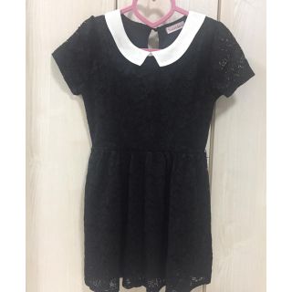 レース ワンピース 春服 レトロ(ひざ丈ワンピース)