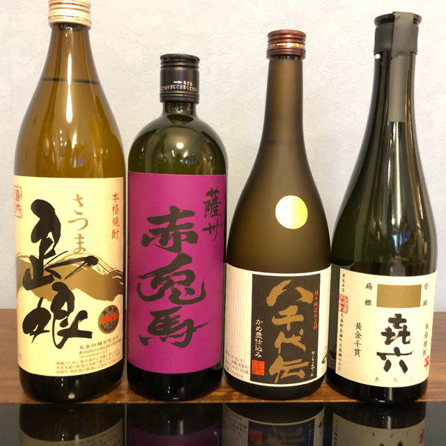 いも焼酎　４合　４本セット 食品/飲料/酒の酒(焼酎)の商品写真