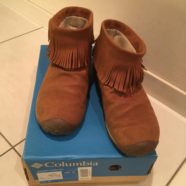 Columbia(コロンビア)のコロンビアショートブーツ24センチばく様購入用 レディースの靴/シューズ(ブーツ)の商品写真