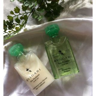 ブルガリ(BVLGARI)のBVLGARI アメニティ シャンプー＆コンディショナー セット(旅行用品)