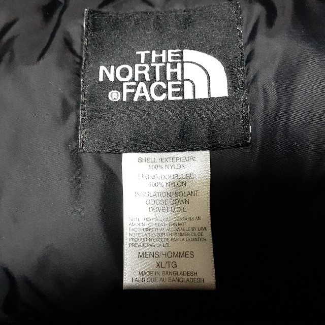 THE NORTH FACE(ザノースフェイス)のノースフェイス　ヌプシ　ダウンジャケット　センターバックロゴ　希少XL 　 メンズのジャケット/アウター(ダウンジャケット)の商品写真