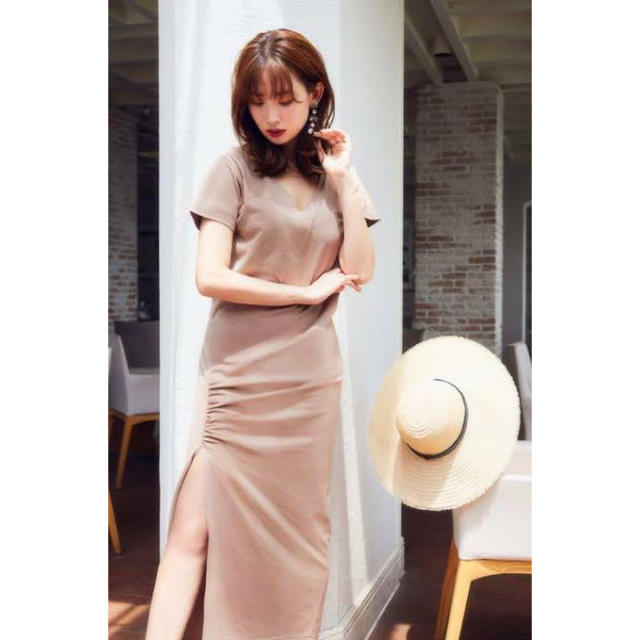 AKB48(エーケービーフォーティーエイト)のherlipto   Relaxed T-Shirt Long Dress レディースのワンピース(ロングワンピース/マキシワンピース)の商品写真