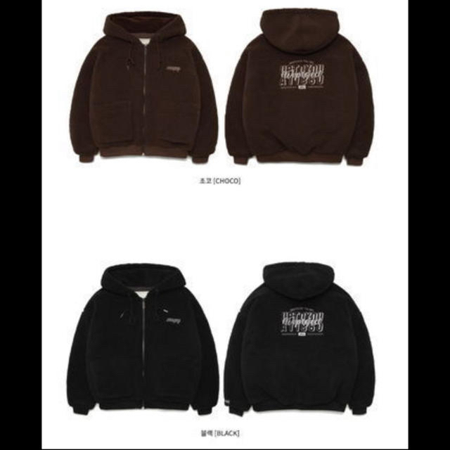 STUSSY(ステューシー)の【大幅値下げ】WV PROJECT wool hood zip-up パーカー メンズのジャケット/アウター(ブルゾン)の商品写真