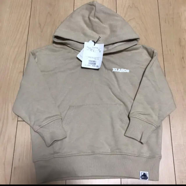 XLARGE(エクストララージ)の新品　エクストララージ パーカー キッズ/ベビー/マタニティのキッズ服男の子用(90cm~)(ジャケット/上着)の商品写真