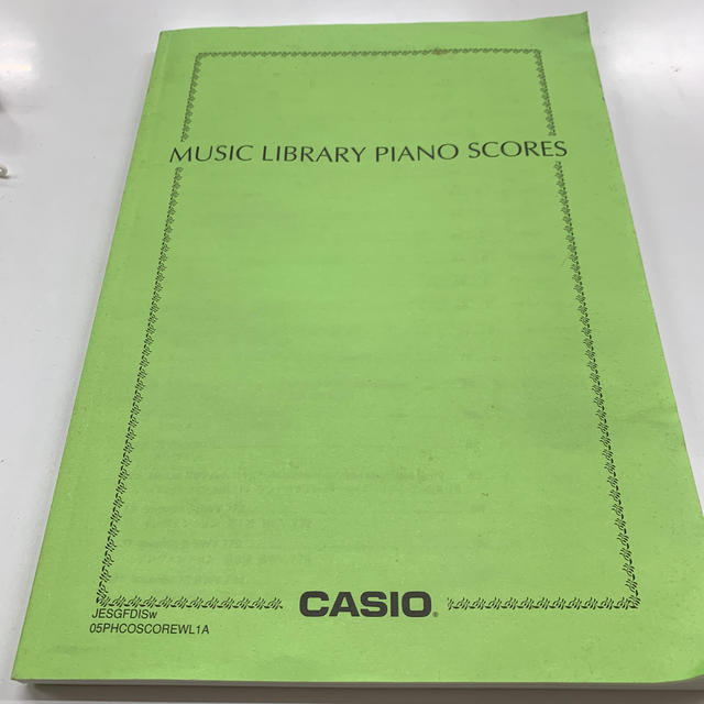 CASIO(カシオ)のCASIＯ  MUSIC LIBRARY PIAＮO SCＯRES  楽器のスコア/楽譜(クラシック)の商品写真