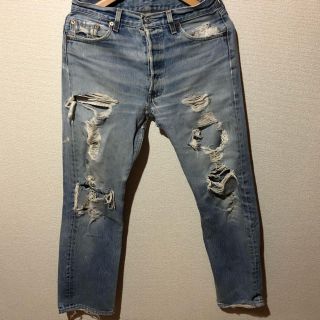 リーバイス(Levi's)のLEVI'S 501xx ダメージジーンズ　nirvana(デニム/ジーンズ)