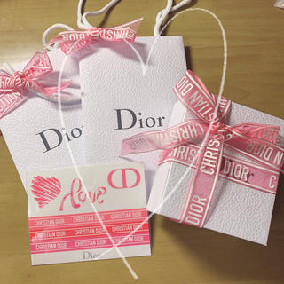 ディオール(Dior)のディオール Dior ギフトボックス ステッカー(ラッピング/包装)