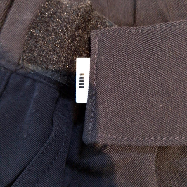 COMOLI(コモリ)のGraphpaper Selvage Wool Cook Pants ネイビー メンズのパンツ(スラックス)の商品写真