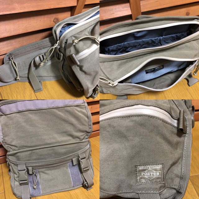 PORTER(ポーター)のPORTER KLUNKERZ WAIST BAG(S) ポーターウエストバッグ メンズのバッグ(ボディーバッグ)の商品写真