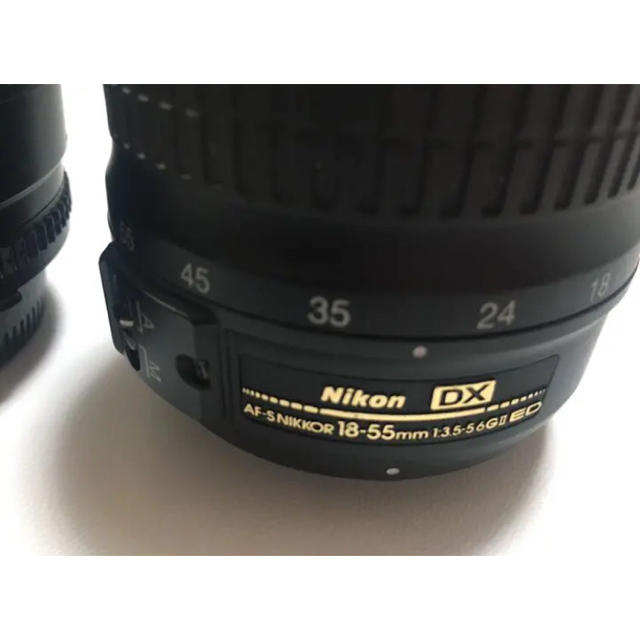 全国送料無料★ニコン18-55mm/3.5-5.6 と50mm/1.4ほか