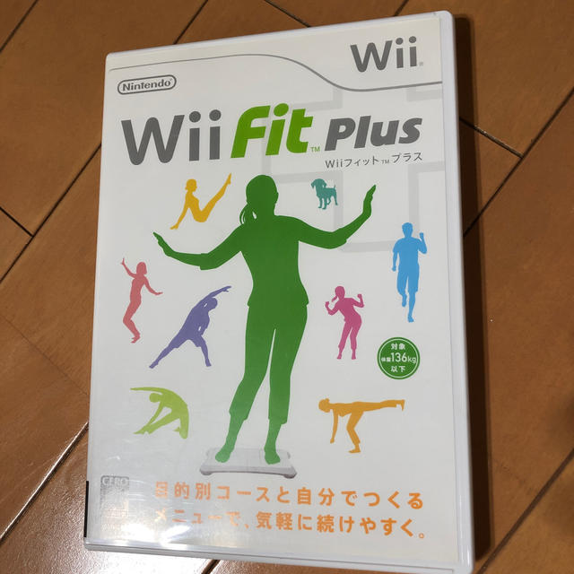 Wii(ウィー)のwii fit plus wii ソフト エンタメ/ホビーのゲームソフト/ゲーム機本体(家庭用ゲームソフト)の商品写真