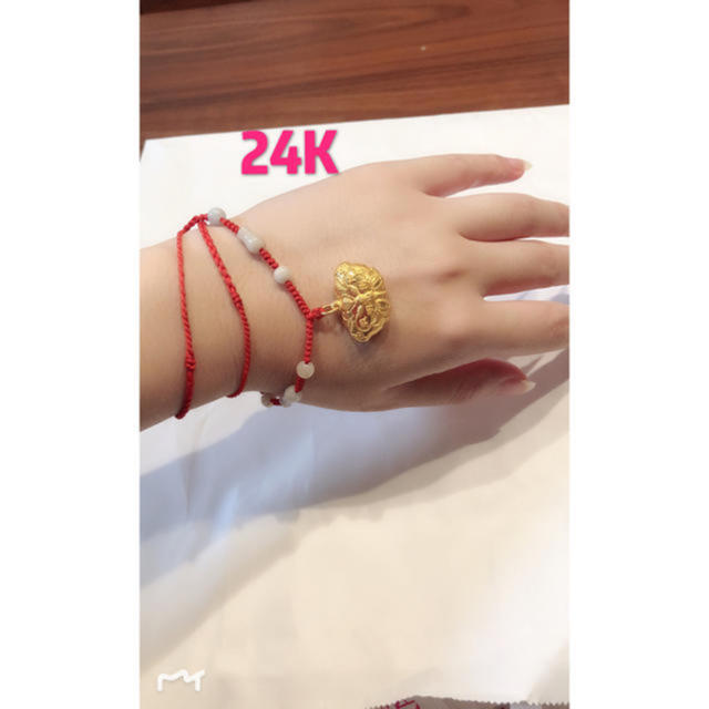 訳あり】 24k ネックレス 18kより希少なレディースネックレス