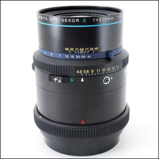 マミヤ(USTMamiya)のレア【動作品】 MAMIYA マミヤ APO-SEKOR Z 210mm 1:4(レンズ(単焦点))