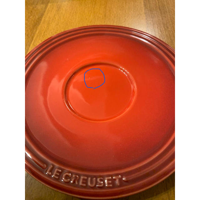 LE CREUSET(ルクルーゼ)の最終お値下げ！ル・クルーゼ　ティーカップセット インテリア/住まい/日用品のキッチン/食器(食器)の商品写真