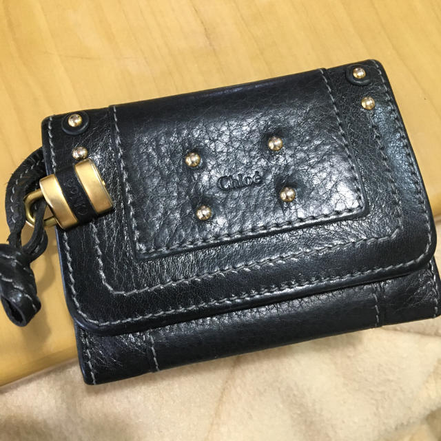 Chloe(クロエ)のChloe ミニ財布　ブラック レディースのファッション小物(財布)の商品写真