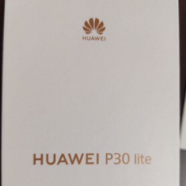 ANDROID - ファーウェイp30 lite　ピーコックブルー　新品　未開封　シムフリー