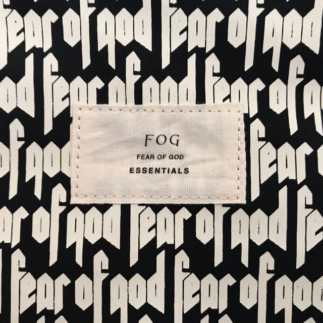 FEAR OF GOD(フィアオブゴッド)のfog バックパック fear of god essential 17AW メンズのバッグ(バッグパック/リュック)の商品写真