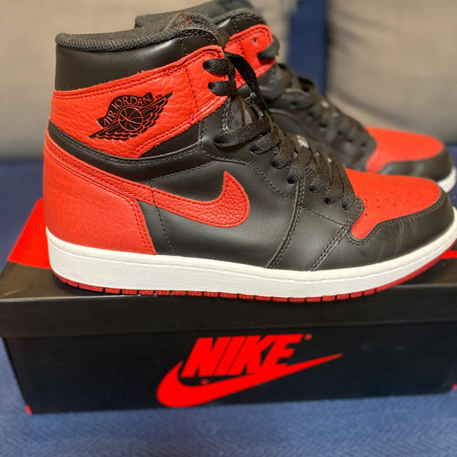 NIKE AIR JORDAN 1 RETRO HI OG BRED ブレッド