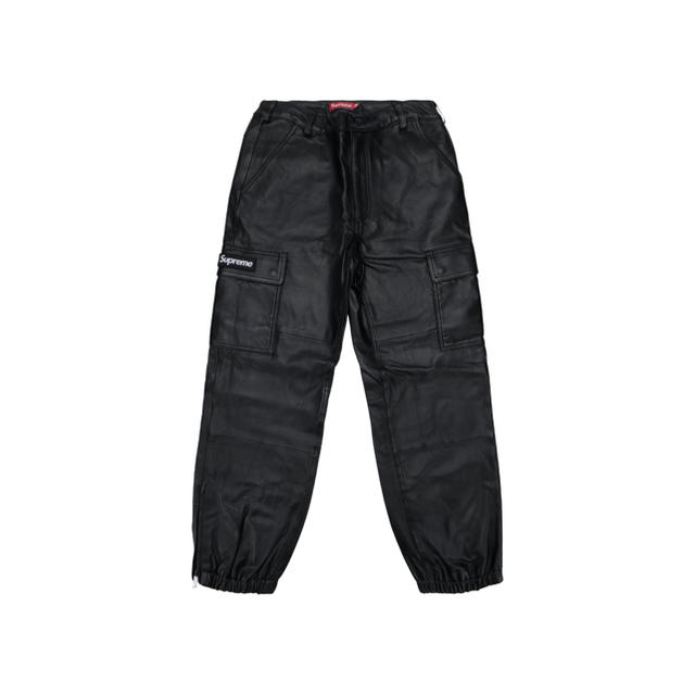 本日限定価格　supreme  leater Pants レザーカーゴパンツ