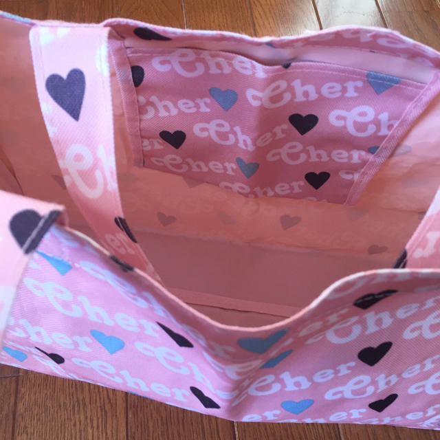 Cher(シェル)のCher ピンクのトート 付録 レディースのバッグ(トートバッグ)の商品写真